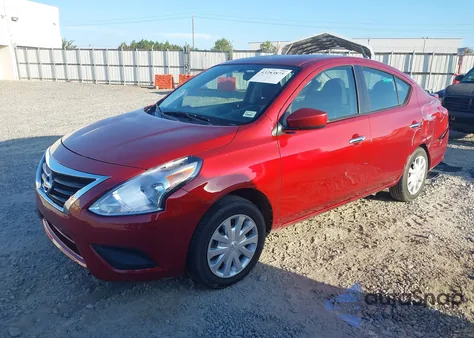 2018 Nissan Versa 1.6 Sv из США, поврежденный, VIN 3N1CN7AP8JL837122